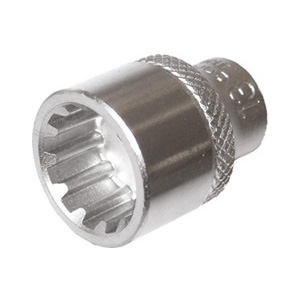 946GAF - CHIAVI A BUSSOLA ATTACCO 1/4" DIN 3120-ISO 1174 - Orig. Carolus